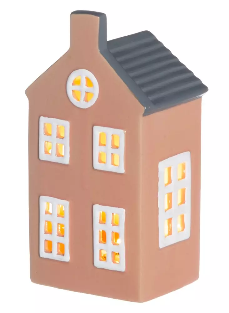 Talolyhty copenhagen led valoilla vaalea - Valokoristeet ja valohahmot - 6410416312248 - 1