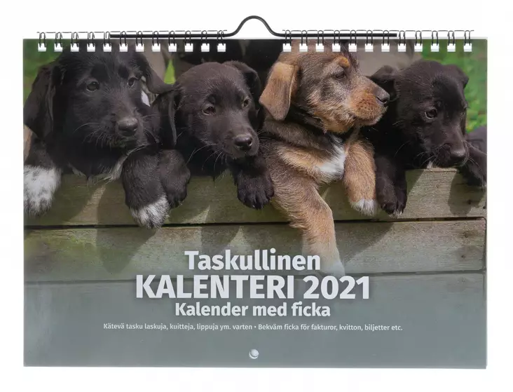 Taskullinen kalenteri koirat p=C3=A4=C3=A4kuva=20 - Kalenterit - 6429810296238 - 1