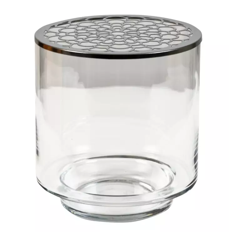 Vaasi kannella 18,3x20cm - Kukka-amppelit ja maljakot - 6416096043588 - 1