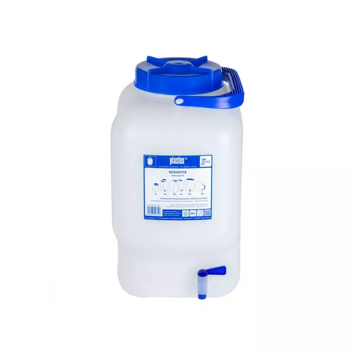 Vesiastia 20 l avosuinen + hana - Vesiastiat ja kanisterit - 634-0451-18 - 1