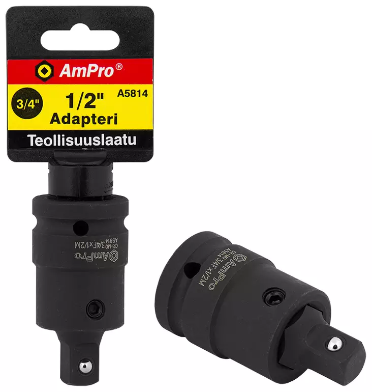 Voimahylsyadapteri 3/4"-1/2" 56mm - Hylsyt ja adapterit - 795609058148 - 1