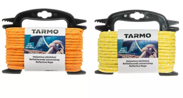 Yleisk=C3=B6ysi Heijastava 6 mm x 15 m - Köydet ja narut - 6410412566768 - 1