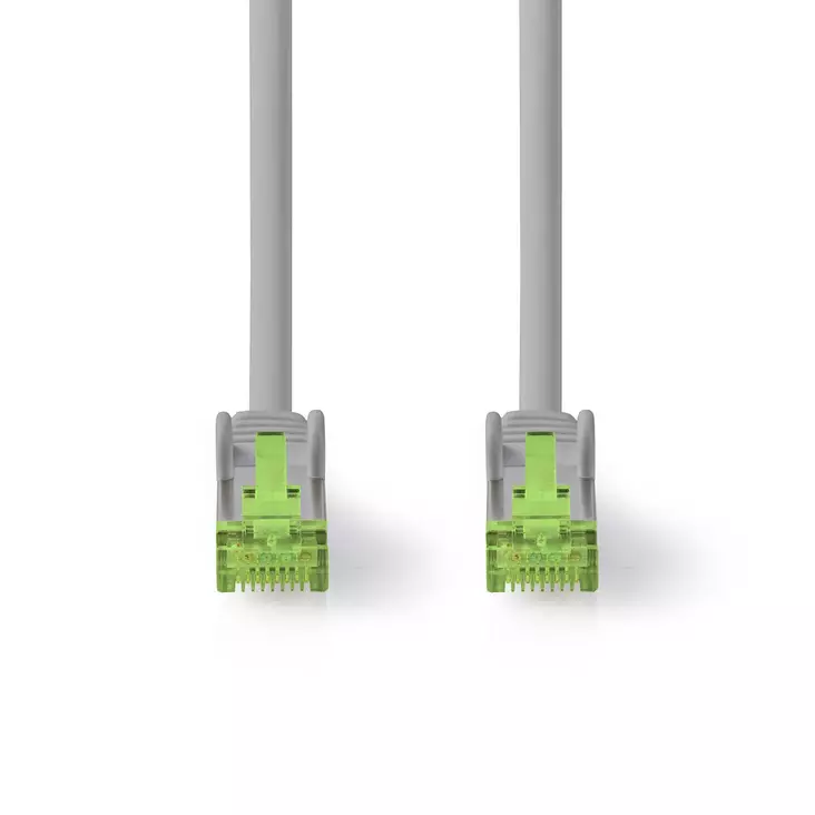 Cat 8.1 verkkokaapeli | S/FTP | RJ45 uros | RJ45 uros | 15.0 m | Pyöreä | LSZH | Harmaa | Label - Tietokone ja verkko - 5412810452958 - 10