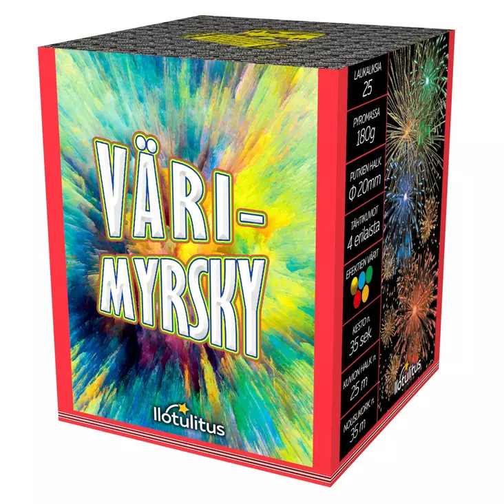 VÄRIMYRSKY - Ilotulitteet - 6416056001078 - 1