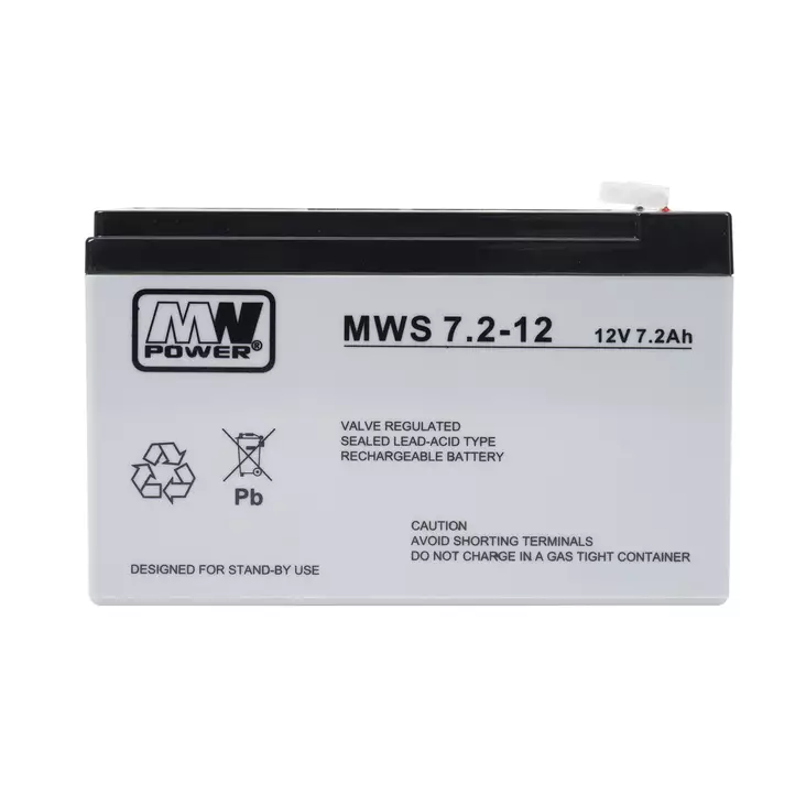 AGM MW 7.2-12 12V / 7.2Ah akku - PNI tuotteet - 5902135116968 - 1