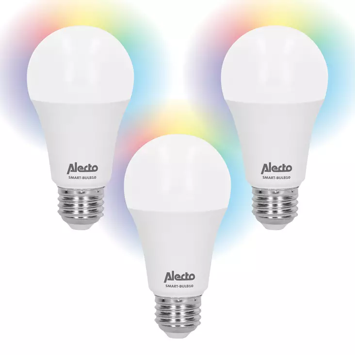 Älykäs LED-värivalaisin Wi-Fi 3-pack - Valonlähteet - 8712412586288 - 1
