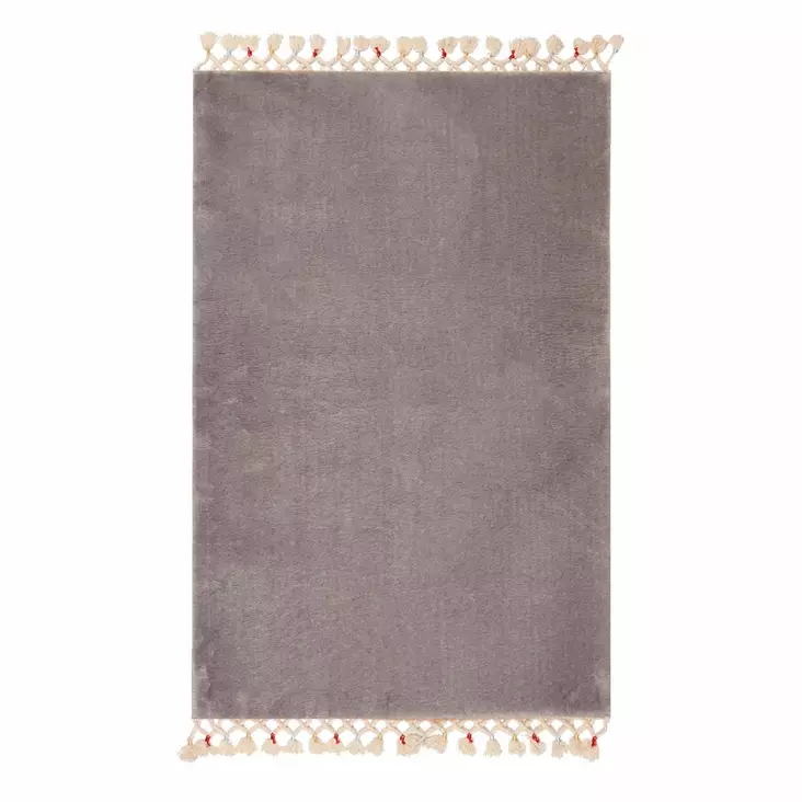 Harmaa Kylpymatto 75x120 cm - 100% Akryyli, 1200 gr/m², 3 cm Nukka, Liukumaton, Antibakteerinen, Konepestävä - Kylpyhuonematot ja kosteantilan matot - 8683342422918 - 1