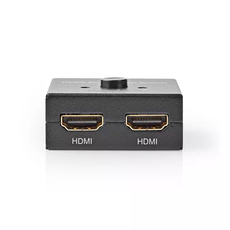 HDMI Kytkin | 3-Porttinen port(s) | 1x HDMI Input / 2x HDMI Input | 1x HDMI Output / 2x HDMI Output | 4K@60Hz | 6 Gbps | Metalli | Antrasiitti - Videokytkimet ja jakajat - 5412810320158 - 1