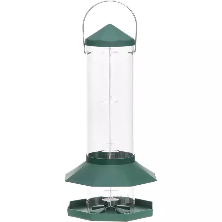 Jyväsyötin korkea 45cm vihreä - Lintujen ruokinta - 6410412472328 - 1