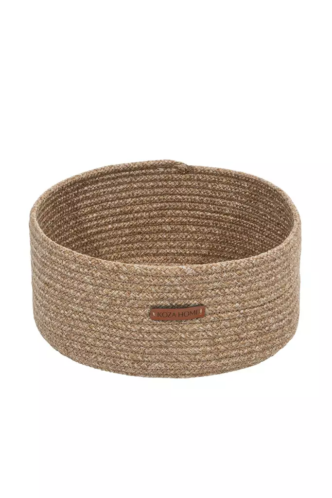 Käsintehty Koristelaatikko - 100% Puuvillaa, Luonnonväri, 30x50 cm - Elegantti Sisustuselementti Kodin Kaunistamiseen - Säilytyslaatikot ja korit - 8683743770328 - 1