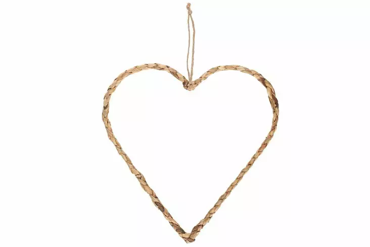 Kranssipohja sydän 33 cm - Askartelumateriaalit ja tarvikkeet - 6410416389448 - 1