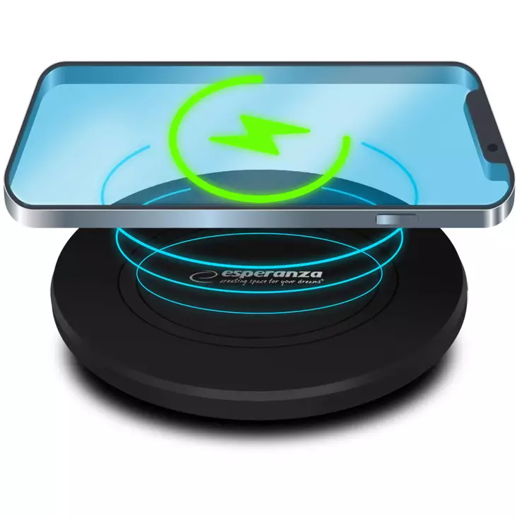 Langaton laturi 15W Esperanza - Langaton lataus - 5901299958728 - 1