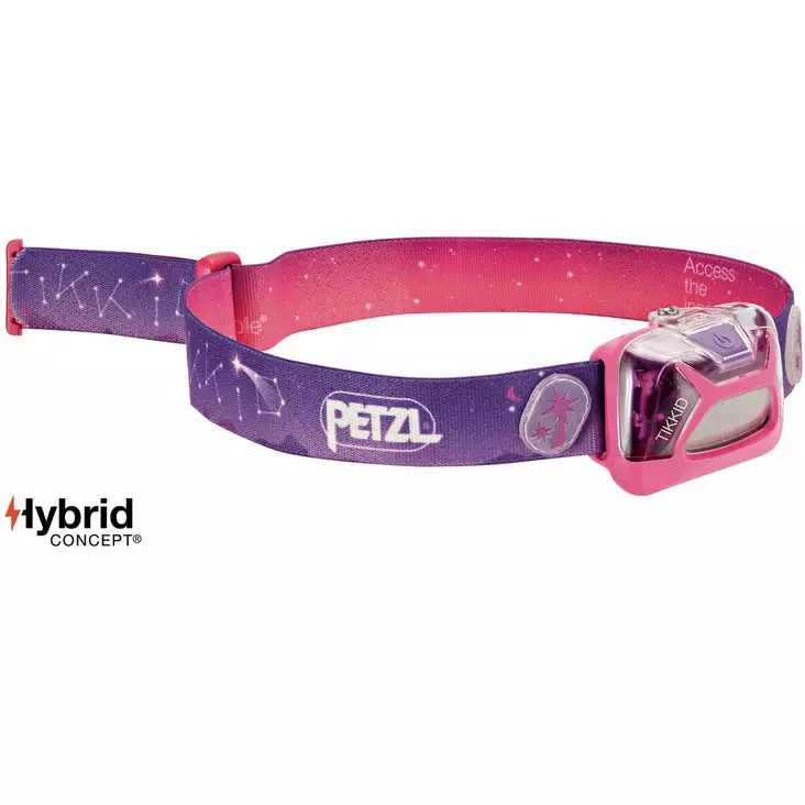 Lasten otsalamppu TIKKID pinkki Petzl - Otsalamput - 3342540819788 - 1