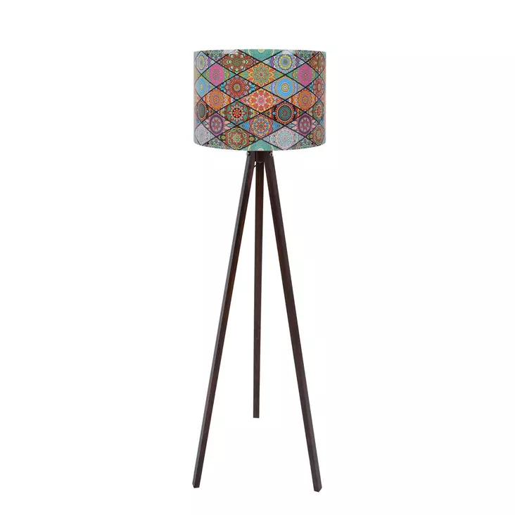 Lattiavalaisin, monivärinen, 145 cm korkea, tyylikäs, CE-sertifioitu - Lattia- ja pöytävalaisimet - 8682870558878 - 1