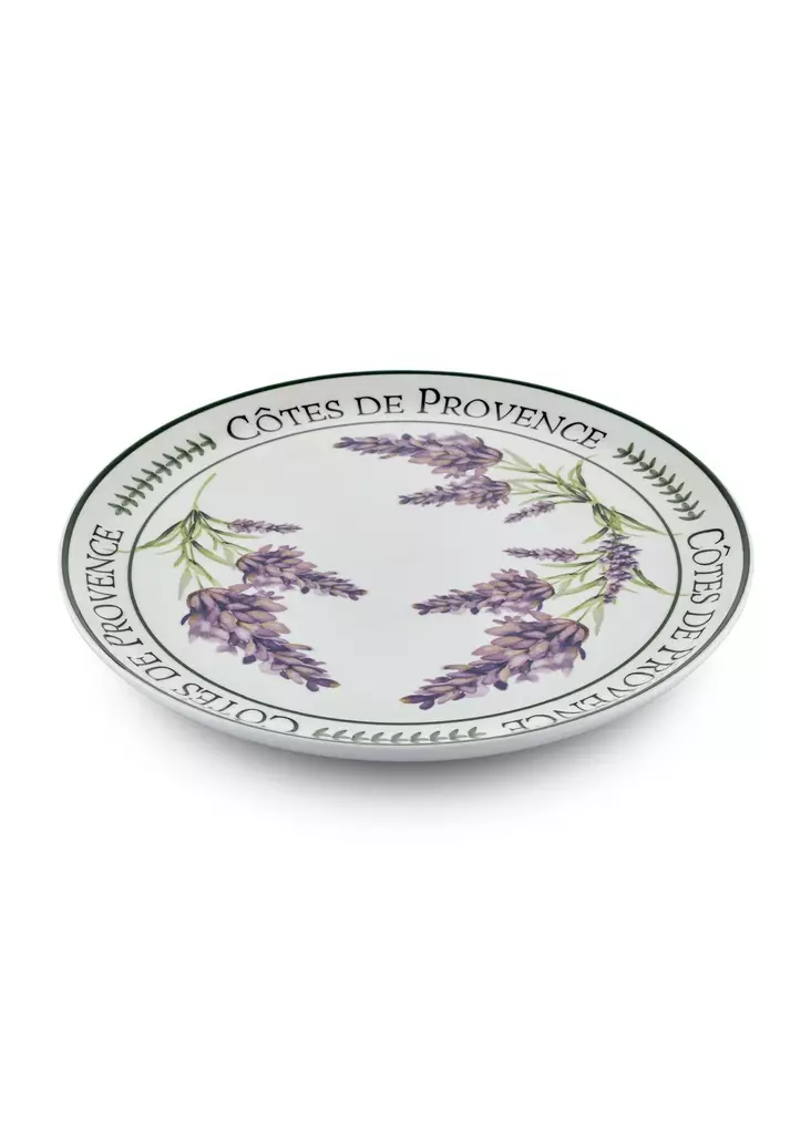 Lilac Keraaminen Tarjoilulautanen 30x30x2 cm - Tyylikäs ja Kestävä Astia Jokaiseen Pöytään, Astianpesukoneen Kestävä - Tarjoiluastiat - 8684283616978 - 1