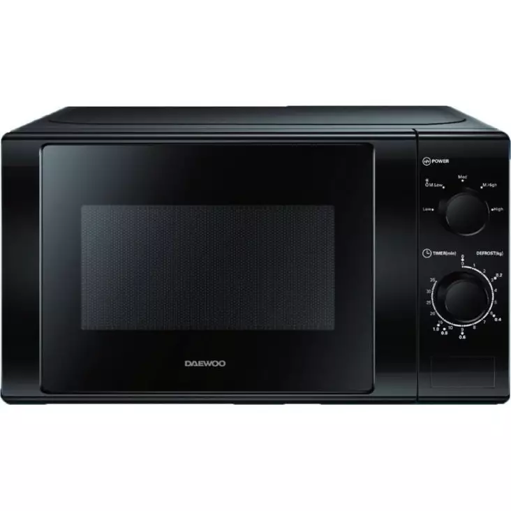 Mikroaaltouuni 20L 700W musta Daewoo - Mikroaaltouunit - 5999570750048 - 1