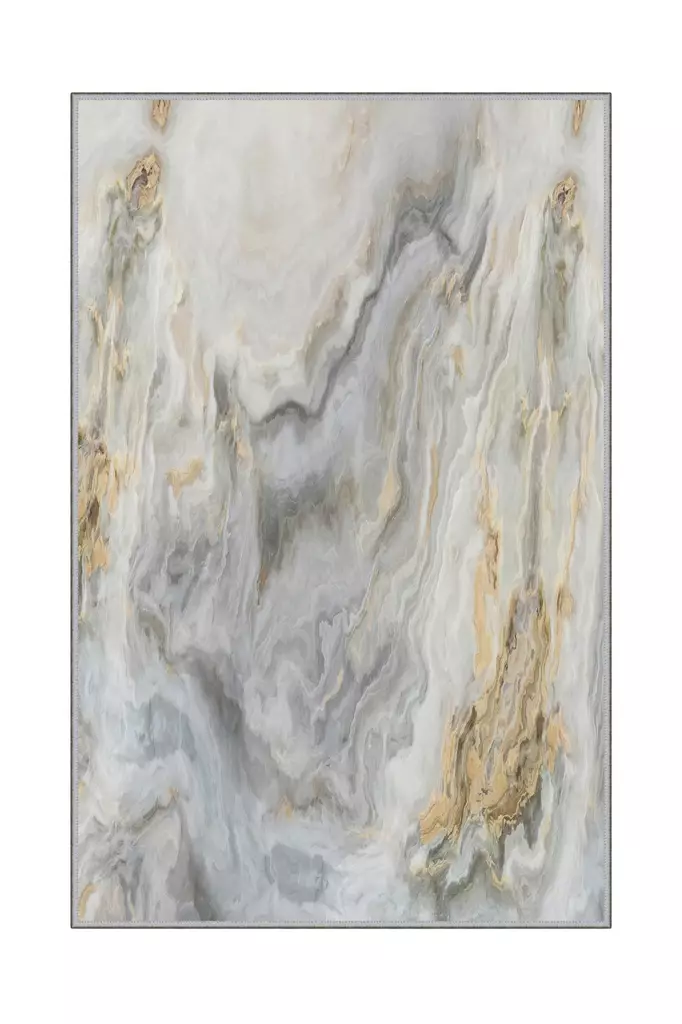 Monivärinen eteisen matto käytävämatto 80x150 cm - 100% Polyesteri, Antibakteerinen, Konepestävä, Liukumaton PVC-pohja, 3D-tulostus - Pienet matot ja käytävämatot - 8681875858778 - 1