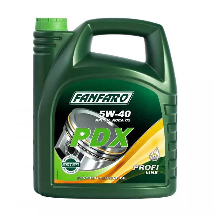 MoottoriÃ¶ljy Fanfaro PDX 5W-40 5L - Moottoriöljyt - 4036021537658 - 1