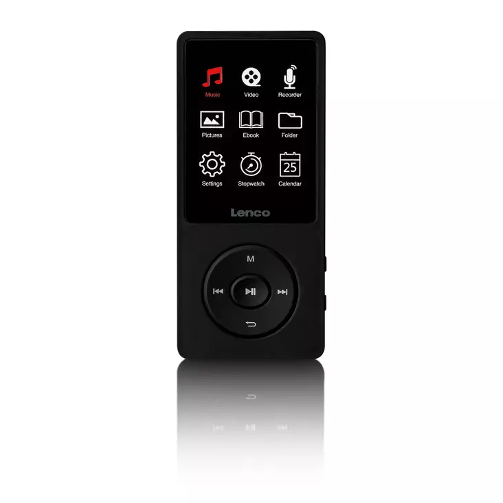 MP3/MP4-soitin 2,4" TFT LCD-näytöllä ja 8 GB:n sisäisellä muistilla Musta - Radiot ja MP3/4-soittimet - 8711902080978 - 10