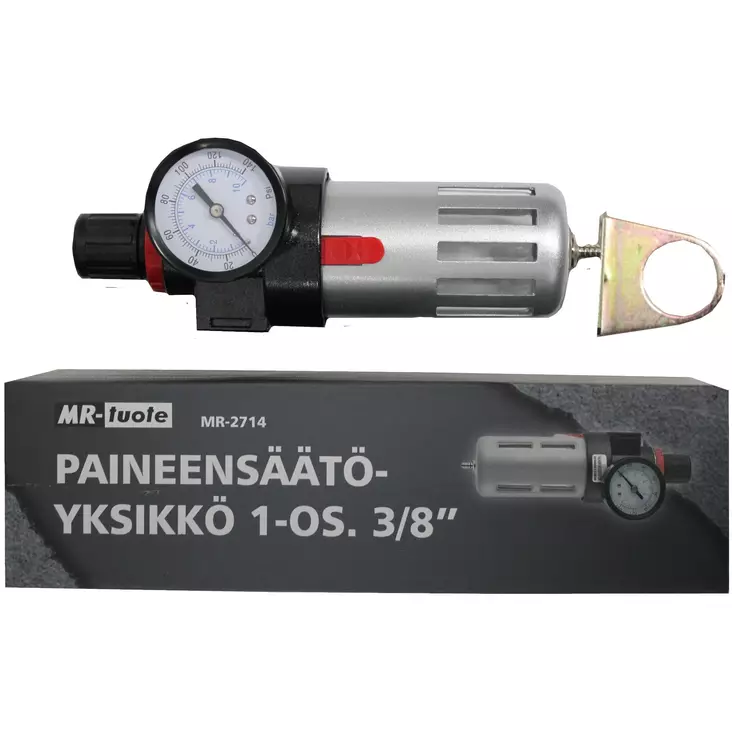 Paineensäätöyksikkö 1-os. 3/8" - Erikoispaineilmatyökalut - 6430074695248 - 1