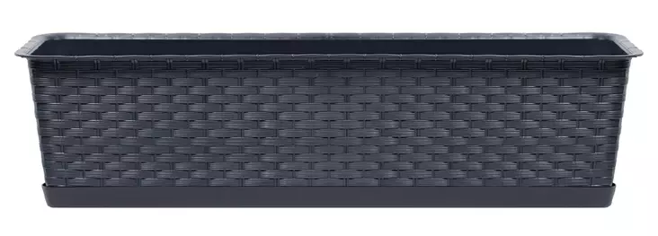 Parvekelaatikko Ratolla 60 cm antrasiitti - Kukka-amppelit ja maljakot - 5905197971988 - 1