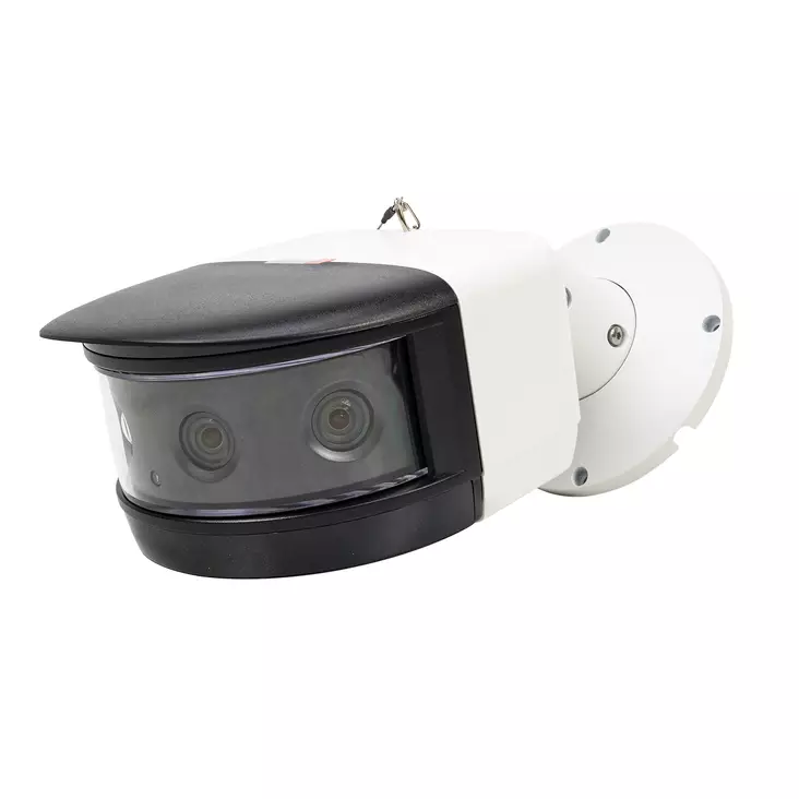 PNI IP6424 videovalvontakamera, 8MP, D-WDR, digitaalinen zoom, älykkäät tunnistus- tai tunnistustoiminnot, 180 asteen panoraamanäkymä, 12V, POE, IP67 - PNI tuotteet - 5949066535468 - 1