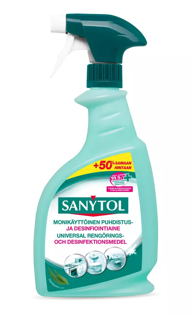 Sanytol puhdistus- ja desifiointiaine - Puhdistusaineet - 8411660005618 - 1