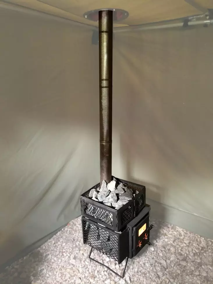 Kiuaskamiina Sawu De Luxe - Teltat, laavut, riippumatot - 6438014273228 - 1