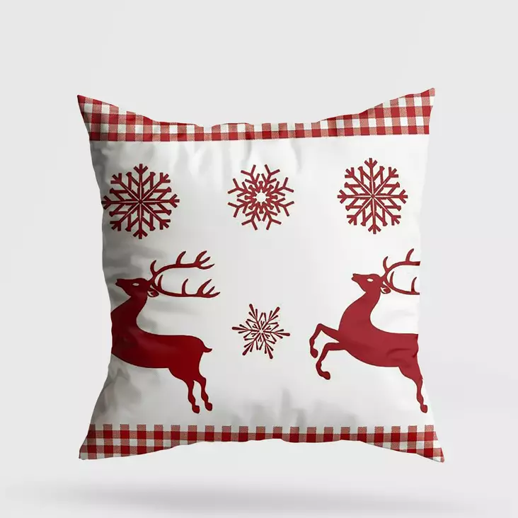 Tyyny, monivärinen, 43 x 43 cm, mukava, tyylikäs, käytännöllinen - Tyynyt ja peitot - 8683743381098 - 1