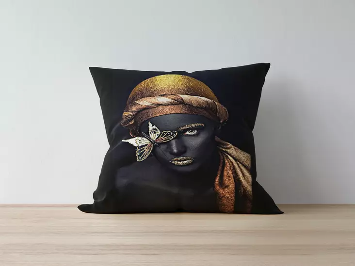 Tyynynpäällinen, monivärinen, 43 x 43 cm, kestävä, helppohoitoinen - Tyynyt ja peitot - 8682870194298 - 1