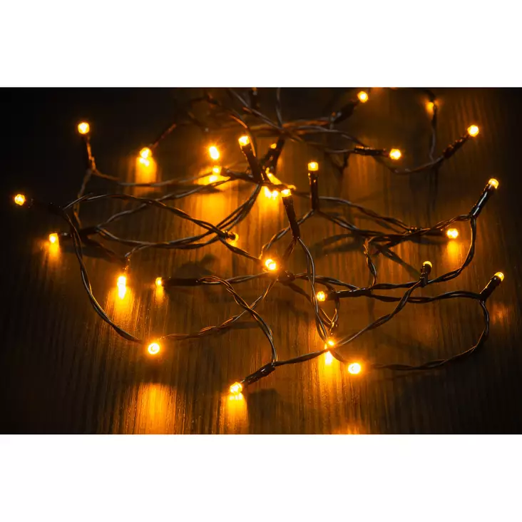 Valoketju 240 LED meripihka musta johto - Valosarjat - 6410416388168 - 1