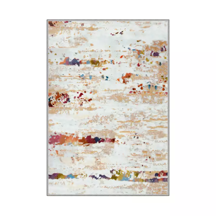 Ylellinen 40 x 60 cm Matto - Antibakteerinen, Konepestävä, Liukumaton PVC-pohja, 100% Polyesteri, Useita Väriä - Pienet matot ja käytävämatot - 8683742614418 - 1