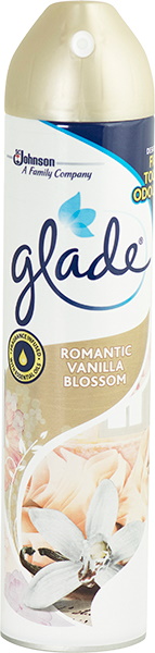Aerosoli Glade Romantic Vanilla Blossom 300 ml=20 - Ilmanraikastimet ja tuoksut - 5000204957389 - 1