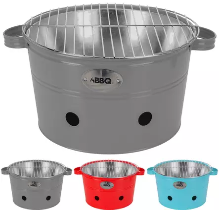 BBQ Bucket hiiligrilli kahvoilla - Pallogrillit ja hiiligrillit - 8719202572629 - 1
