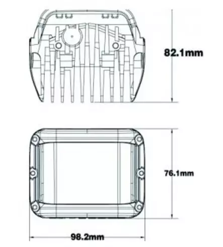 Led ty=C3=B6valopari combo 90W - Auton lisävalot ja työvalot - 6438014220499 - 2