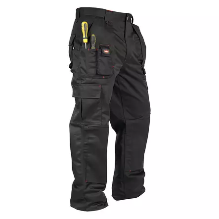 Lee Cooper Workwear Multi Pocket Miesten työhousut LCPNT206, musta 30 - Suojavarusteet - 19-19-TN-221919 - 1