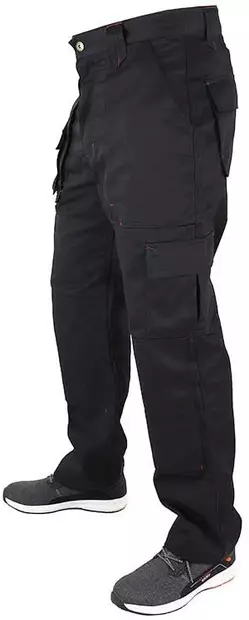 Lee Cooper Workwear Multi Pocket Miesten työhousut LCPNT206, musta 30 - Suojavarusteet - 19-19-TN-221919 - 2