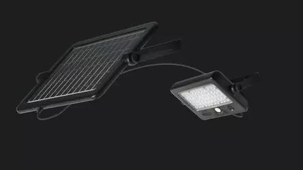 Lumio Lights LED-valonheitin aurinkokennolla - Aurinkokennovalaisimet - 6438014350509 - 2