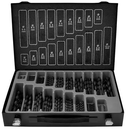 Metalliporanteräsarja hss-r 170-os. 1-10 - Poranterät ja reikäsahat - 4007140055439 - 1