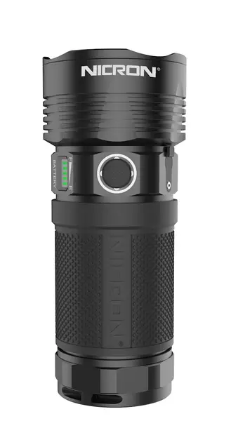 Nicron B400 ladattava taskulamppu 12 000lm, IP67 - Taskulamput - TN-223649 - 1