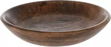 Puukulho laakea 29,5 x 7 cm mango - Koristeet, koriste-esineet - 8720573140669 - 1