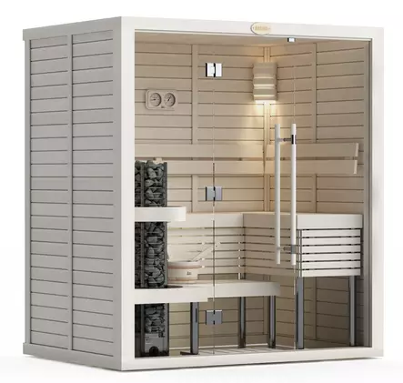 S=C3=A4hk=C3=B6kiuas SAWO Aries Round Black Ni2-9kW - Sähkökiukaat - 4894224010916 - 2