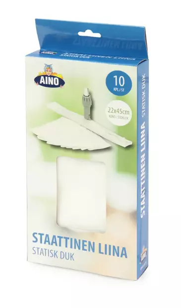 Staattinen liina 10 kpl Aino - Siivousvälineet - 679-0402-99 - 1