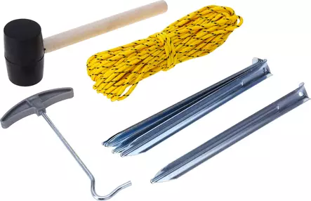 Telttasetti 9-osainen - Teltat, laavut, riippumatot - 8719202890709 - 1