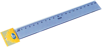 Viivain 20 cm, muovia - Työpöydän tarvikkeet - 694-0315-99 - 1
