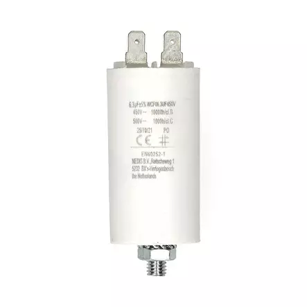Kondensaattori | 6.3 uF | 450 V | Faston | 10 kpl - Varaosat - 5412810477159 - 10
