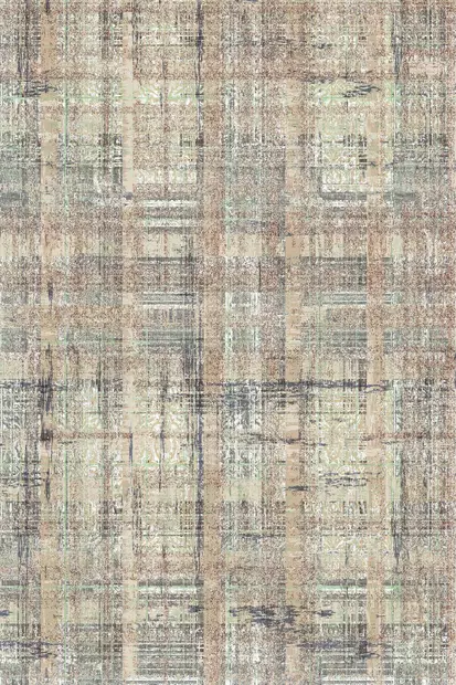 Monivärinen eteisen matto käytävämatto 100x300 cm - Antibakteerinen, Konepestävä, Liukumaton, 3D Digitaalinen Painatus, 100% Polyesteri - Suuret ja keskikokoiset matot - 8681875927849 - 2