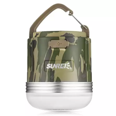 Sunrei CC Camo ladattava yleisvalo - Retkilyhdyt - 6957689701039 - 1