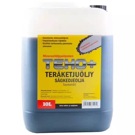 Teho+ Teräketjuöljy 10 L - Teräketjuöljyt - 6417196779469 - 2
