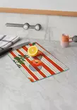 100% Karkaistu Lasi Leikkuulauta, Antibakteerinen, Helppo Puhdistaa, Liukumaton, 30x40 cm, Ei Astianpesukoneeseen - Keittiötyövälineet - 8684283733019 - 2